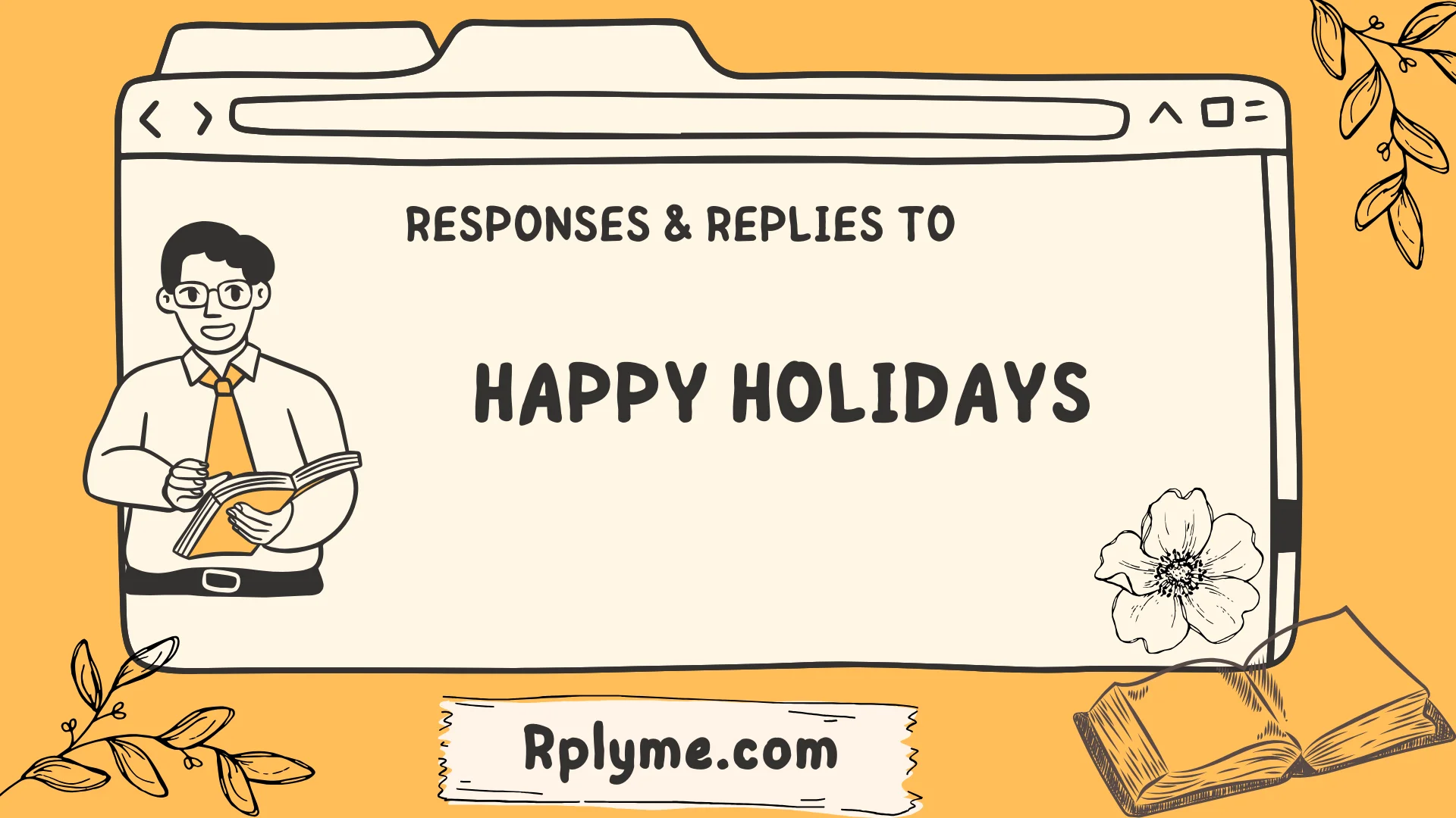responses to happy holidays