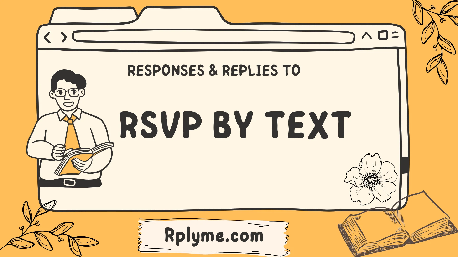 responses to rsvp by text